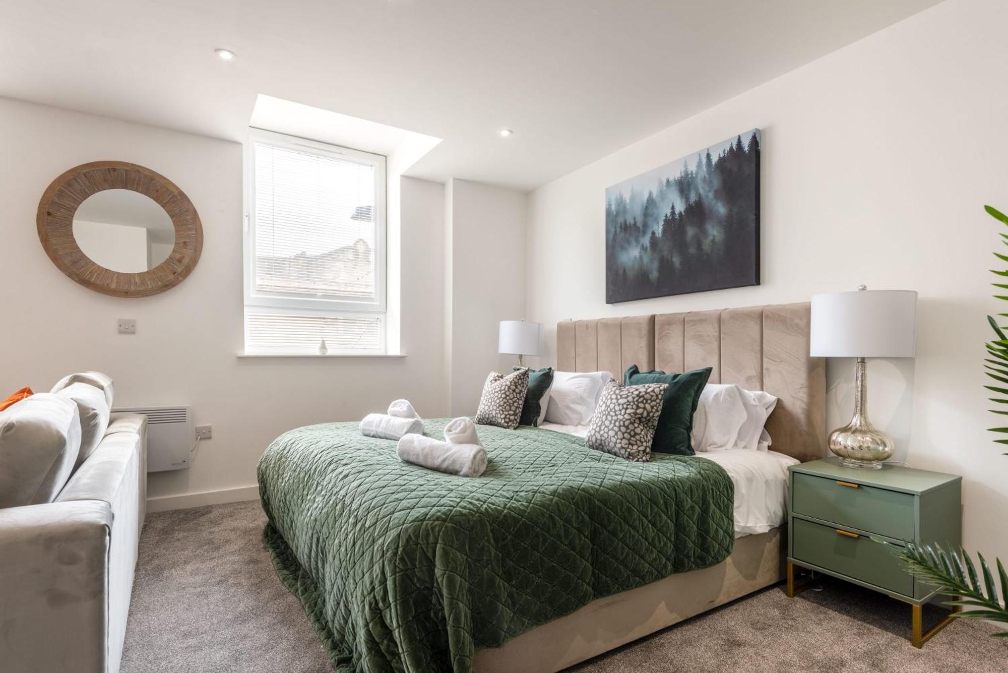 Contemporary 1 Bed Central Rotherham Studio المظهر الخارجي الصورة