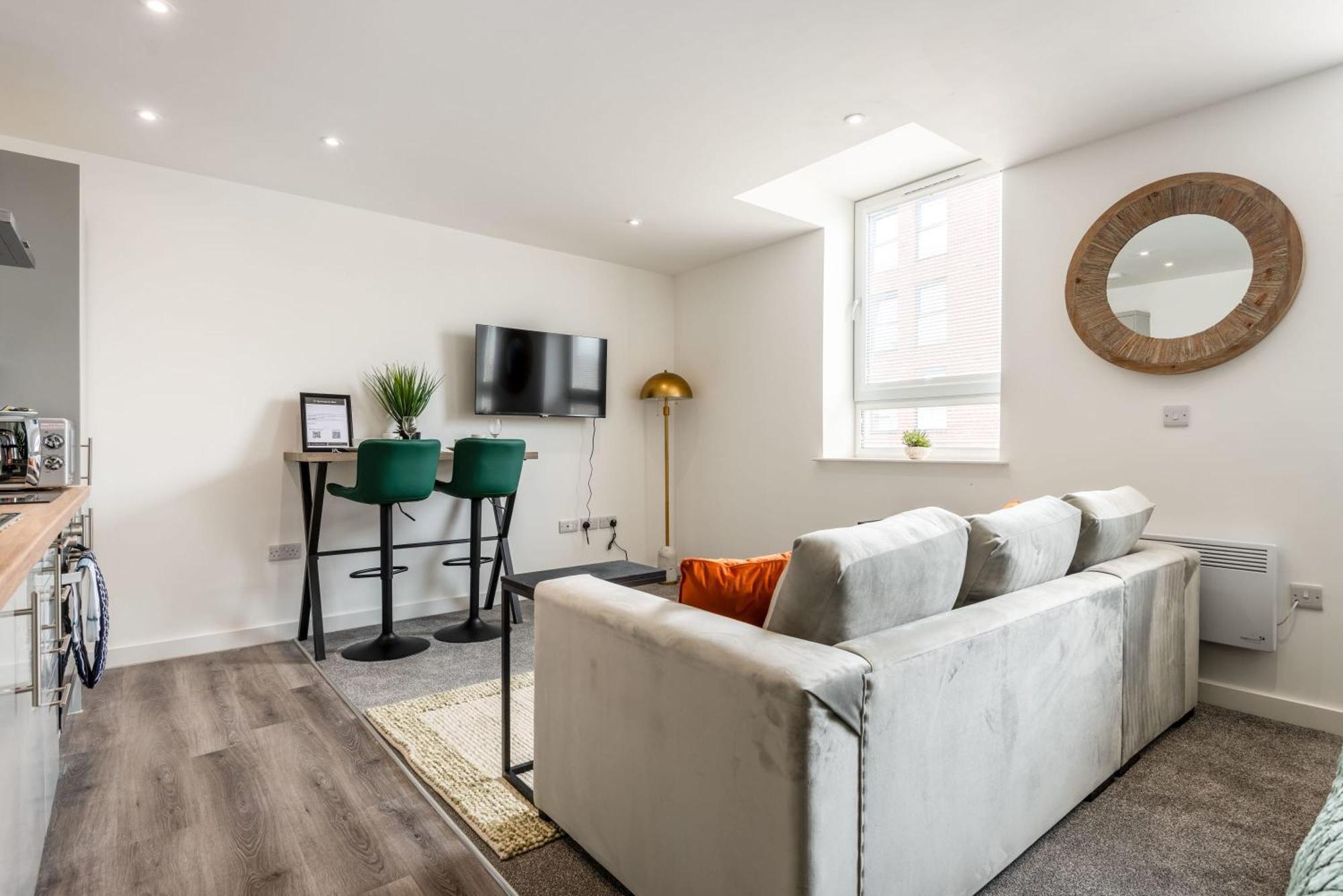 Contemporary 1 Bed Central Rotherham Studio المظهر الخارجي الصورة